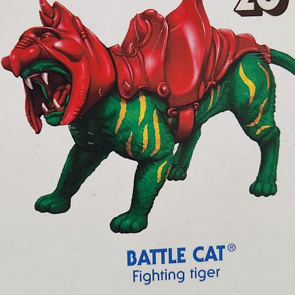 Masters of the Universe Battle Cat  Action Figure Fighting Tiger Retro Play